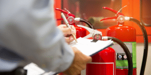 Fire extinguisher testing